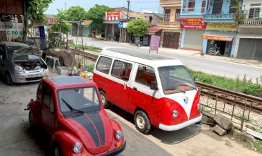 Cậu học sinh Nam Định chế ô tô chạy bằng năng lượng mặt trời chở được 12 người