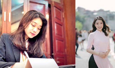 Học đại học 3,5 năm, cô gái xinh đẹp trở thành thủ khoa trường Kinh tế Quốc dân